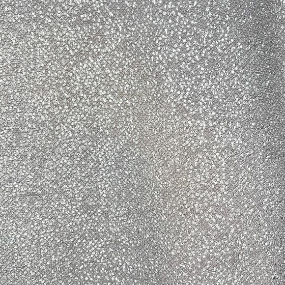 Anthropologie Dolan Short Jacket Size Large Left Coast Gray Silver Metallic Zip - Picture 4 of 7